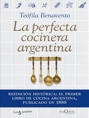 cover image of La perfecta cocinera argentina